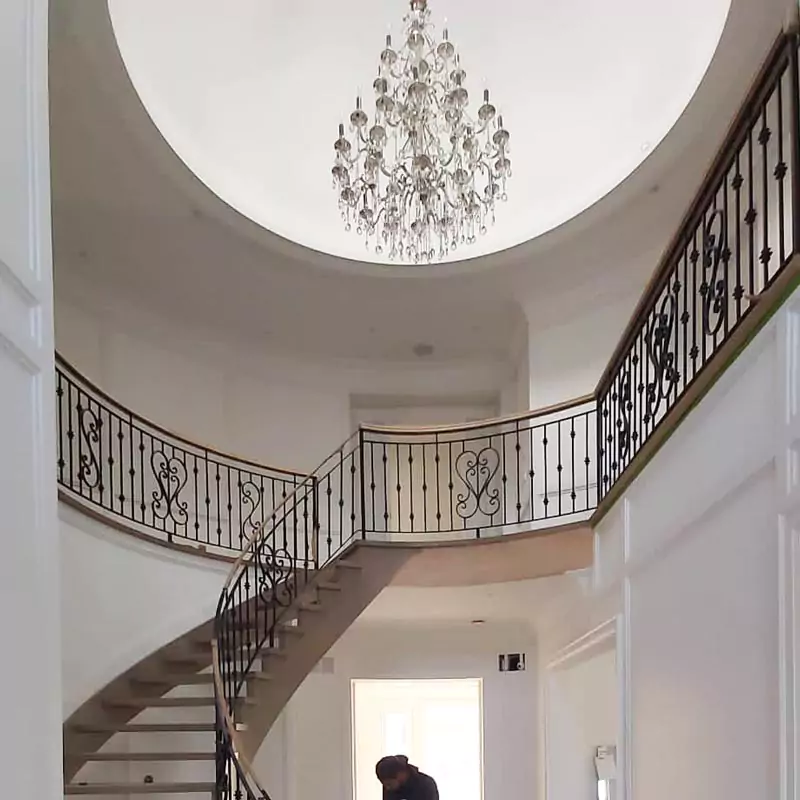 Markham iron railings